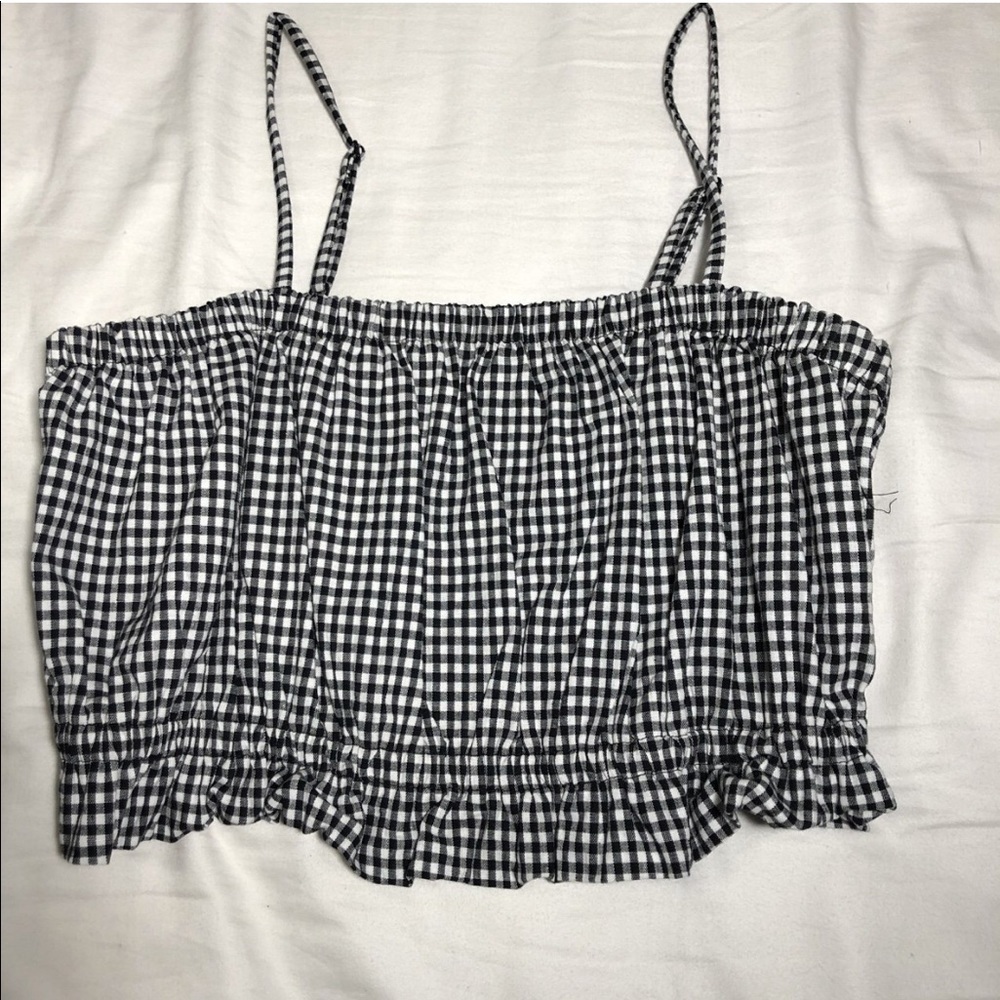 Checkered tank top